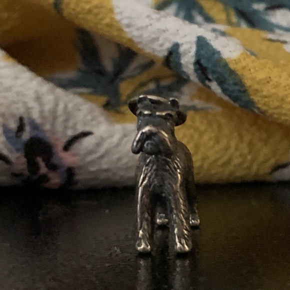 James Avery Retired 3D Sterling Silver 925 Schnauzer Charm - Picture 2 of 6